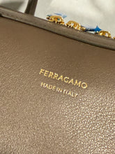 Load image into Gallery viewer, Salvatore Ferragamo Clay Crossbody Top Handle Bag