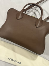 Load image into Gallery viewer, Salvatore Ferragamo Clay Crossbody Top Handle Bag