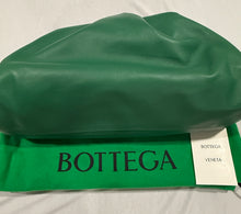 Load image into Gallery viewer, Bottega Veneta Green Oversized Clutch Pouch