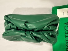 Load image into Gallery viewer, Bottega Veneta Green Oversized Clutch Pouch