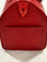 Load image into Gallery viewer, Louis Vuitton Vintage Red Epi Leather Speedy