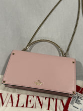 Load image into Gallery viewer, Valentino Garavani Mini Pink Top Handle Rockstud Crossbody Bag