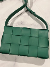 Load image into Gallery viewer, Bottega Veneta Green Cassette Crossbody