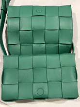 Load image into Gallery viewer, Bottega Veneta Green Cassette Crossbody