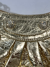 Load image into Gallery viewer, Balenciaga Le Cagole Mini Metallic Gold Crossbody Bag