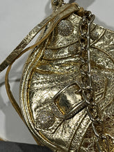 Load image into Gallery viewer, Balenciaga Le Cagole Mini Metallic Gold Crossbody Bag