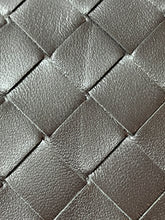 Load image into Gallery viewer, Bottega Veneta Black Intreciatto Leather Zip Around Wallet