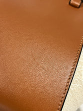 Load image into Gallery viewer, Loewe Canvas Tan Leather Small Hammock Bag