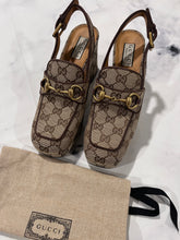 Load image into Gallery viewer, Gucci GG Lady Monogram Slingback