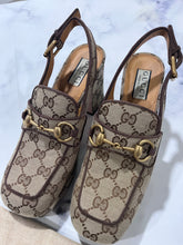 Load image into Gallery viewer, Gucci GG Lady Monogram Slingback