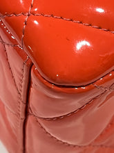 Load image into Gallery viewer, Chanel Coral Patent Leather Jumbo Double Classic Flap Shoulder Bag