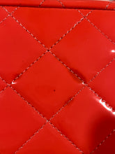 Load image into Gallery viewer, Chanel Coral Patent Leather Jumbo Double Classic Flap Shoulder Bag
