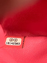Load image into Gallery viewer, Chanel Coral Patent Leather Jumbo Double Classic Flap Shoulder Bag