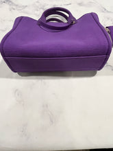 Load image into Gallery viewer, Chanel Purple Large Deauville Tote Handbag