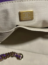 Load image into Gallery viewer, Chanel Purple Large Deauville Tote Handbag