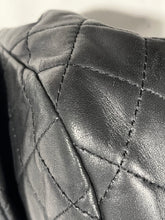 Load image into Gallery viewer, Chanel Black Lambskin Gemstone Turnlock Classic Handbag