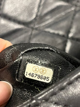 Load image into Gallery viewer, Chanel Black Lambskin Gemstone Turnlock Classic Handbag