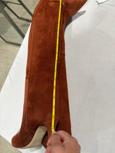 Load image into Gallery viewer, Jimmy Choo Cognac Suede Leather Knee High Boots