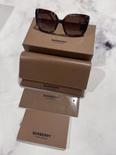 Load image into Gallery viewer, Burberry Brown Plaid Sunglasses