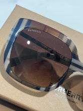 Load image into Gallery viewer, Burberry Brown Plaid Sunglasses