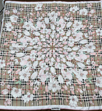 Load image into Gallery viewer, Burberry Silk Floral Scarf