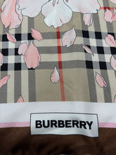 Load image into Gallery viewer, Burberry Silk Floral Scarf