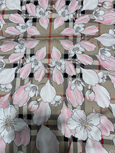 Load image into Gallery viewer, Burberry Silk Floral Scarf