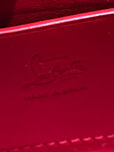 Load image into Gallery viewer, Christian Louboutin 1/2 Moon Leather-Trimmed Raffia Crossbody