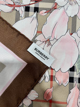 Load image into Gallery viewer, Burberry Silk Floral Scarf