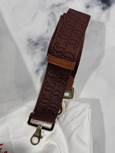 Load image into Gallery viewer, Christian Louboutin Mini Top Handle Leather-Trimmed Raffia Crossbody
