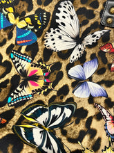 Load image into Gallery viewer, Dolce Gabbana Leopard Butterfly Large Tote Bag