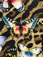 Load image into Gallery viewer, Dolce Gabbana Leopard Butterfly Large Tote Bag