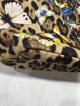 Load image into Gallery viewer, Dolce Gabbana Leopard Butterfly Large Tote Bag