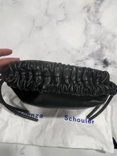 Load image into Gallery viewer, Proenza Schouler Black Mini Drawstring Bag
