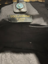 Load image into Gallery viewer, Dolce Gabbana Leopard Butterfly Large Tote Bag