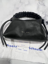Load image into Gallery viewer, Proenza Schouler Black Mini Drawstring Bag
