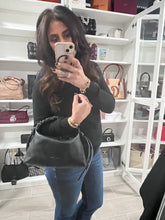 Load image into Gallery viewer, Proenza Schouler Black Mini Drawstring Bag