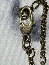 Load image into Gallery viewer, Gucci Lion Green Crystal Pendant Necklace