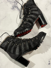 Load image into Gallery viewer, Christian Louboutin Grey Shearling Boots