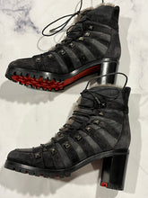 Load image into Gallery viewer, Christian Louboutin Grey Shearling Boots