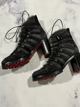 Load image into Gallery viewer, Christian Louboutin Grey Shearling Boots