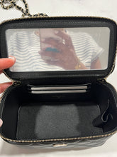 Load image into Gallery viewer, Chanel Classic Black Lambskin Top handle Vanity Bag