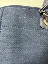 Load image into Gallery viewer, Chanel Bleu Fonce Large Deauville Tote Handbag