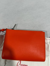 Load image into Gallery viewer, Christian Louboutin Orange Wristlet