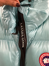 Load image into Gallery viewer, Canada Goose Turquoise Down Puffer Vest
