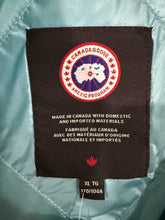 Load image into Gallery viewer, Canada Goose Turquoise Down Puffer Vest