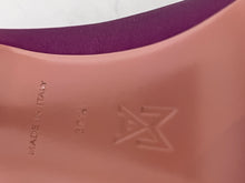 Load image into Gallery viewer, Amina Muaddi Begum Fushia Satin Crystal Pump