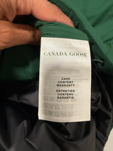 Load image into Gallery viewer, Canada Goose Green Down Puffer Vest