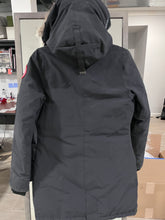 Load image into Gallery viewer, Canada Goose Navy Fur Trim Hood Parka Size Small