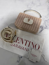 Load image into Gallery viewer, Valentino VLogo Wicker/Straw Raffia Clutch Crossbody
